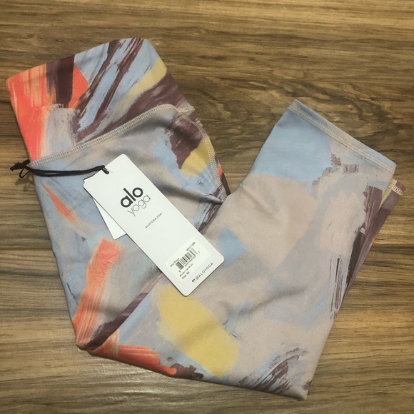 NWT Alo Yoga Modernist Multi Leggings - Picture 6 of 6